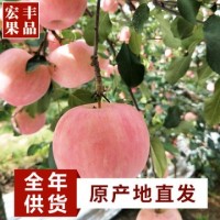 蘋(píng)果新鮮紅富士批發(fā)山東煙臺(tái)條紋當(dāng)季棲霞脆甜冰糖心5斤蘋(píng)果水果