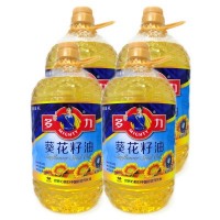 多力葵花籽油4L*4桶整箱 物理壓榨家用營養(yǎng)油 福利團(tuán)購活動商用