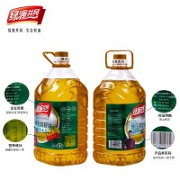 綠源井岡 純正菜籽油5L物理壓榨食用油植物油一級(jí)菜籽油