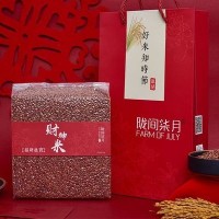 【小額批發(fā)】恩施富硒雜糧紅米財神米2kg 國定縣扶貧產(chǎn)品