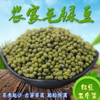 歲耕農(nóng)家毛綠豆5斤東北新笨綠豆夏日消暑綠豆粥綠豆湯發(fā)豆芽原料