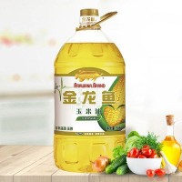 金龍魚玉米油 玉米胚芽油 5L/桶 家用 商用食用油 植物油