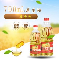 香滿旺700ml花生油 700ML食用油 調(diào)和油批發(fā)小瓶食用油糧油批發(fā)