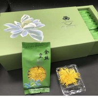 基地直銷(xiāo) 一朵一杯金絲皇菊大花單獨(dú)包裝批發(fā)散裝鐵觀音菊花