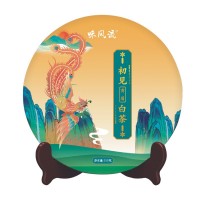 廠家批發(fā)白茶福鼎高山白茶餅荒野貢眉壽眉白牡丹老白茶葉   5件起批