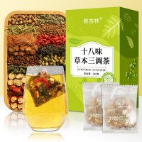 十八味三調(diào)茶玉米須桑葉茶青錢柳葉苦瓜山楂梔子三絳茶現(xiàn)貨批發(fā)